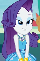 Size: 396x604 | Tagged: safe, screencap, rarity, better together, equestria girls, rollercoaster of friendship, cropped, cute, geode of shielding, lidded eyes, raribetes