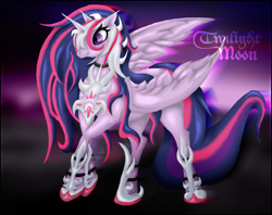 Size: 1576x1251 | Tagged: safe, artist:jewlecho, derpibooru import, twilight sparkle, twilight sparkle (alicorn), alicorn, pony, armor, female, mare, solo