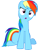 Size: 784x1020 | Tagged: safe, artist:raynebowcrash, derpibooru import, rainbow dash, pegasus, pony, swarm of the century, confused, female, mare, open mouth, reaction image, simple background, sitting, solo, transparent background, vector