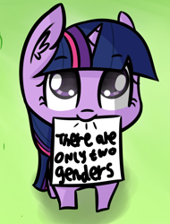 Size: 1080x1419 | Tagged: safe, artist:artiks, edit, twilight sparkle, pony, unicorn, background pony strikes again, downvote bait, female, filly, looking up, meme, mouth hold, mouthpiece, op is a cuck, op is trying to start shit, op started shit, trolling, younger