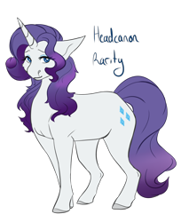 Size: 980x1200 | Tagged: safe, artist:obscuredflower, rarity, pony, unicorn, cutie mark, female, horn, simple background, solo, transparent background