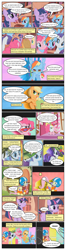 Size: 612x2318 | Tagged: safe, artist:newbiespud, derpibooru import, edit, edited screencap, screencap, applejack, fluttershy, pinkie pie, rainbow dash, rarity, twilight sparkle, unicorn twilight, earth pony, pegasus, pony, unicorn, comic:friendship is dragons, dragonshy, ..., book, camouflage, comic, dialogue, eyes closed, face paint, female, flower, football helmet, freckles, glasses, golden oaks library, grin, gritted teeth, hat, helmet, hooves, horn, mane six, mare, open mouth, rearing, saddle bag, salute, screencap comic, scroll, smiling, spread wings, sun hat, sunglasses, wings