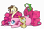 Size: 11516x7680 | Tagged: safe, artist:cutepencilcase, gummy, pinkie pie, pound cake, pumpkin cake, earth pony, pony, absurd resolution, cake twins, cute, diapinkes, missing cutie mark, simple background, transparent background