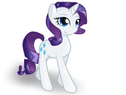 Size: 1024x768 | Tagged: safe, artist:reginonyan, rarity, pony, unicorn, female, mare, simple background, solo, white background