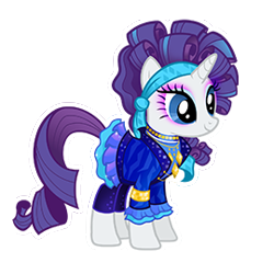 Size: 270x270 | Tagged: safe, rarity, pony, unicorn, 80s, gameloft, makeup, retro, simple background, solo, transparent background, vector