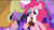 Size: 1280x720 | Tagged: safe, edit, edited screencap, screencap, applejack, pinkie pie, earth pony, pony, hearthbreakers, dwayne johnson, meme, mouth hold, pun, the pie's paper meme, the rock, visual pun, wwe