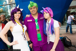 Size: 2048x1365 | Tagged: safe, derpibooru import, rarity, spike, twilight sparkle, human, cosplay, irl, irl human, photo