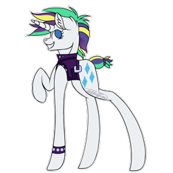 Size: 3000x3000 | Tagged: safe, artist:jessy2015, rarity, pony, unicorn, alternate hairstyle, clothes, female, jacket, leather jacket, mare, punk, raripunk, simple background, solo, spiked wristband, transparent background, wristband