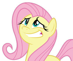 Size: 4149x3500 | Tagged: safe, artist:masem, fluttershy, pegasus, pony, 28 pranks later, .ai available, absurd resolution, cute, faic, nervous, shyabetes, simple background, solo, transparent background, vector