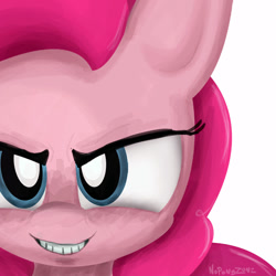 Size: 999x999 | Tagged: safe, artist:noponyzone, pinkie pie, earth pony, pony, album cover, aphex twin, parody, richard d. james album, solo