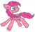 Size: 634x573 | Tagged: safe, artist:cmara, pinkie pie, earth pony, pony, female, mare, pink coat, pink mane, solo, traditional art