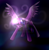 Size: 1024x1041 | Tagged: safe, artist:rflzqt, derpibooru import, twilight sparkle, twilight sparkle (alicorn), alicorn, pony, female, glowing horn, magic, mare, solo, watermark