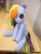 Size: 774x1032 | Tagged: safe, artist:charletothemagne, derpibooru import, rainbow dash, pegasus, pony, button, button eyes, creepy, creepy doll, doll, female, irl, mare, photo, plushie, solo, toy