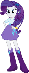 Size: 307x763 | Tagged: safe, artist:kimberlythehedgie, rarity, equestria girls, belt, boots, clothes, female, miniskirt, shoes, simple background, skirt, solo, transparent background