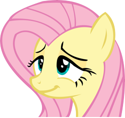 Size: 14282x13456 | Tagged: safe, artist:cyanlightning, fluttershy, pegasus, pony, scare master, absurd resolution, cute, ludicrous res, shyabetes, simple background, smiling, solo, transparent background, vector