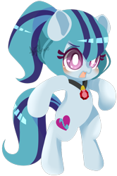 Size: 778x1170 | Tagged: safe, artist:snow angel, sonata dusk, pony, equestria girls, rainbow rocks, bipedal, blushing, equestria girls ponified, open mouth, ponified, simple background, solo, transparent background, vector