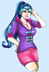 Size: 1853x2718 | Tagged: safe, artist:slyblue7, sonata dusk, equestria girls, rainbow rocks, humanized