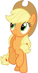 Size: 5300x10000 | Tagged: safe, artist:mpnoir, applejack, earth pony, pony, the cutie map, absurd resolution, cowboy hat, freckles, hat, request, simple background, solo, stetson, transparent background, vector