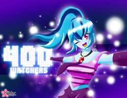 Size: 1000x773 | Tagged: safe, artist:clouddg, sonata dusk, equestria girls, rainbow rocks, solo, wink