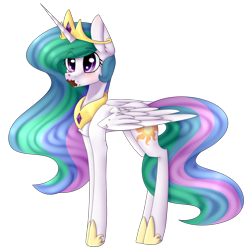 Size: 1024x1026 | Tagged: safe, artist:zakremciajkamala, princess celestia, alicorn, pony, cake, cakelestia, female, food, mare, messy eating, simple background, solo, transparent background