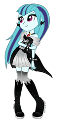 Size: 600x1000 | Tagged: safe, artist:iriskaart, sonata dusk, equestria girls, rainbow rocks, alternate costumes, alternate hairstyle, cute, halloween, solo, sonatabetes