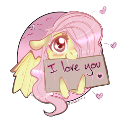 Size: 1000x1000 | Tagged: safe, artist:zakkurro, fluttershy, bat pony, pony, cute, cute little fangs, fangs, floppy ears, flutterbat, holding, looking at you, race swap, shyabates, shyabetes, simple background, solo, transparent background