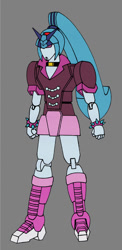 Size: 414x850 | Tagged: safe, artist:combatkaiser, sonata dusk, equestria girls, rainbow rocks, gundam, mechanized