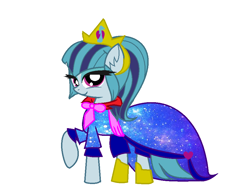 Size: 942x710 | Tagged: safe, artist:xxsactaviaxx, sonata dusk, clothes, costume, ponified, solo