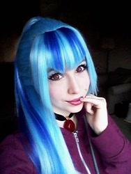 Size: 480x640 | Tagged: safe, artist:littlemissbloo, sonata dusk, human, equestria girls, cosplay, irl, irl human, photo