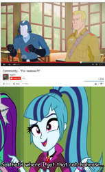 Size: 519x850 | Tagged: safe, edit, screencap, sonata dusk, equestria girls, rainbow rocks, cobra commander, community, duke, for realzies, g.i. joe, youtube