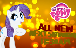 Size: 1024x643 | Tagged: safe, artist:edselrobin, rarity, pony, unicorn, forever filly, abstract background, female