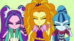 Size: 1904x1064 | Tagged: safe, screencap, adagio dazzle, aria blaze, sonata dusk, equestria girls, rainbow rocks, the dazzlings