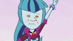 Size: 1280x720 | Tagged: safe, artist:fred2266, edit, edited screencap, screencap, sonata dusk, equestria girls, rainbow rocks, bill dauterive, faic, fucked up face, king of the hill, william fontaine dela tour dauterive