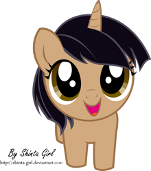 Size: 2154x2451 | Tagged: safe, artist:shinta-girl, oc, oc only, cute, filly, itzel pony