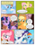 Size: 612x792 | Tagged: safe, artist:newbiespud, derpibooru import, edit, edited screencap, screencap, applejack, fluttershy, pinkie pie, rainbow dash, rarity, twilight sparkle, unicorn twilight, earth pony, pegasus, pony, unicorn, comic:friendship is dragons, book, comic, dialogue, female, frown, golden oaks library, letter, looking up, mane six, mare, raised hoof, screencap comic