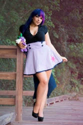 Size: 681x1024 | Tagged: safe, artist:mariedoll, derpibooru import, twilight sparkle, human, cosplay, high heels, irl, irl human, photo, shoes