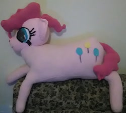 Size: 1112x1003 | Tagged: safe, artist:ponylover88, pinkie pie, huge plush, irl, photo, plushie