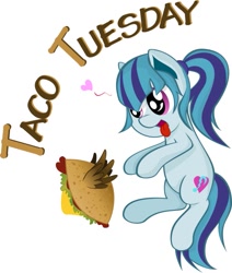 Size: 823x970 | Tagged: safe, artist:lunabubble-ede96, sonata dusk, sonataco, taco, taco tuesday, wings