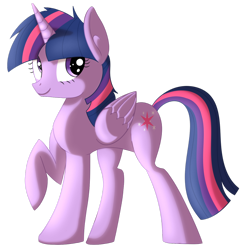 Size: 1024x1052 | Tagged: dead source, safe, artist:onyourownaccord, derpibooru import, twilight sparkle, twilight sparkle (alicorn), alicorn, pony, female, mare, simple background, solo, transparent background