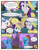 Size: 612x792 | Tagged: safe, artist:newbiespud, derpibooru import, edit, edited screencap, screencap, applejack, fancypants, rainbow dash, rarity, earth pony, pegasus, pony, unicorn, comic:friendship is dragons, background pony, bipedal, clothes, comic, dialogue, dress, female, hat, jewelry, male, mare, necklace, raised hoof, screencap comic, stallion, suit, sun hat, worried