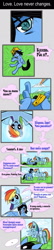 Size: 879x4046 | Tagged: artist needed, safe, derpibooru import, rainbow dash, pegasus, pony, comic, cyrillic, dialogue, russian, translated in the comments