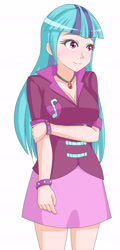 Size: 922x1920 | Tagged: safe, artist:jonfawkes, sonata dusk, equestria girls, alternate hairstyle, human coloration
