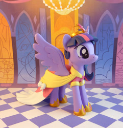 Size: 915x950 | Tagged: safe, artist:krowzivitch, derpibooru import, twilight sparkle, twilight sparkle (alicorn), alicorn, pony, female, mare, sculpture, solo