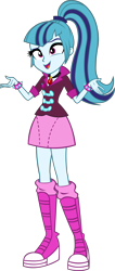 Size: 1274x3000 | Tagged: safe, artist:doctor-g, sonata dusk, equestria girls, rainbow rocks, simple background, solo, transparent background, vector