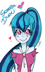 Size: 527x841 | Tagged: safe, artist:amagician, sonata dusk, equestria girls, rainbow rocks, solo