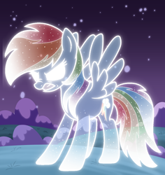 Size: 1024x1084 | Tagged: safe, artist:tiberioustat2s, derpibooru import, rainbow dash, pegasus, pony, base used, constellation pony, galaxy pony, solo