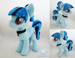 Size: 1024x793 | Tagged: safe, artist:dollphinwing, sonata dusk, irl, photo, plushie, ponified, solo