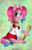 Size: 589x929 | Tagged: safe, artist:starsymphonystela, pinkie pie, earth pony, pony, clothes, crossover, dc comics, harley quinn, pinkamena diane pie, solo, suicide squad