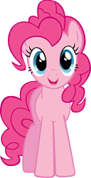 Size: 5000x9737 | Tagged: safe, artist:richhap, pinkie pie, earth pony, pony, absurd resolution, cute, simple background, transparent background, vector