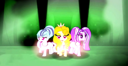 Size: 1261x650 | Tagged: safe, adagio dazzle, aria blaze, sonata dusk, adoragio, ariabetes, cute, dazzlebetes, ponified, sonatabetes, the dazzlings